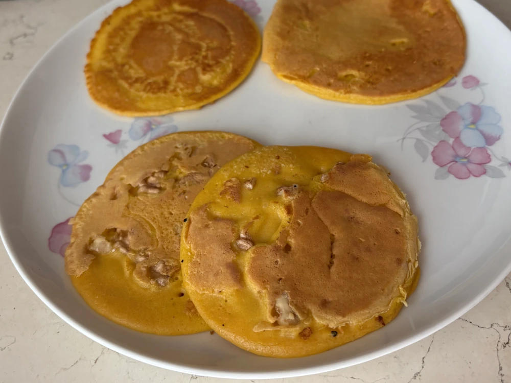 pancake con latte vegetale